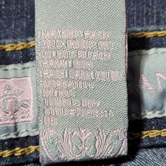 COS Beaded & Embroidered High Rise Stretch Bootcut Jeans (8) - Picture 8 of 10